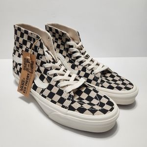 Vans Eco Theory Sk8-Hi Tapered Checkerboard Shoe Men's 8/ Women's 9.5 NWOB